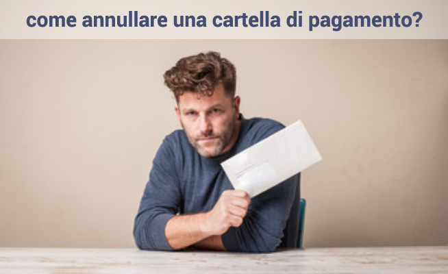 come si fa lo sgravio di una cartella di pagamento non dovuta