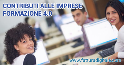 bando aperto per i contributi alle imprese per la formazione digitale del personale 